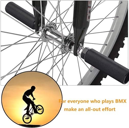 ZONSUSE 2 Pcs Aluminum Alloy Anti-Slip Foot Pegs for BMX ATV Passenger thumbnail 6