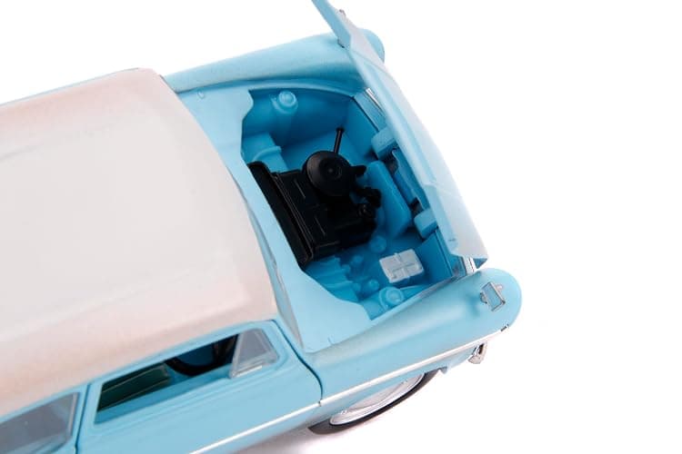 Jada Toys Harry Potter & 1959 Ford Anglia DIE-CAST Car, 1: 24 Scale Vehicle & 2.75" Collectible Metal Figurine, Rusty Blue thumbnail 3