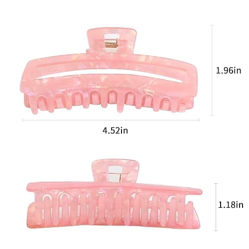 Jayongnee Nonslip French Large Hair Clips for Women Girls, Strong Hold Hair Jaw Clamps for Thin/Medium Thick Hair thumbnail 6