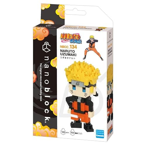 nanoblock - Naruto Shippuden - Naruto Uzumaki, Character Collection Series thumbnail 5