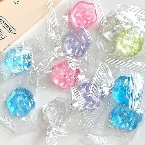 Cat Paw Taba Squishy Toy, Taba Squishy Paw, Cat Paw Squishy Toys, Cat Paw Squeeze Toy for Stress Relief, Ultra-Soft Quick Recovery Cat Paw Pinch Toy Squishy Toys (Blue) thumbnail 7