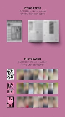 DREAMUS Stray Kids - MAXIDENT [GO ver.] Limited Edition Album+Pre-Order Benefit (SMK1348) thumbnail 4