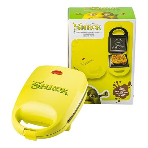 Uncanny Brands Shrek Sandwich Maker - Small Kitchen Appliance thumbnail 8