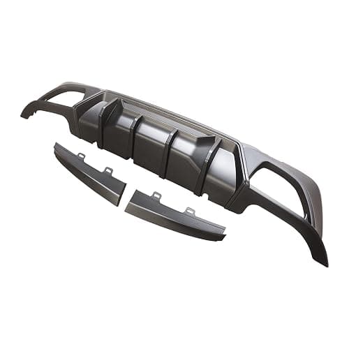 YOUNGERACAR Rear Bumper Lip for Compatible with 2019 2020 2021 BMW G20 3 Series M Sport 2019-2021 330i M340i Matte Black Unpainted ABS Rear Diffuser thumbnail 2