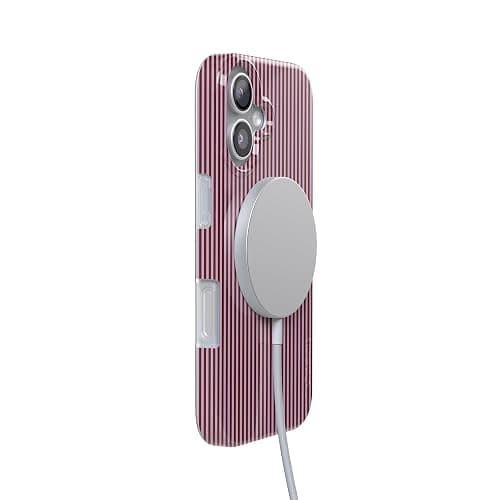 Casely iPhone 17 Case | Stripes and the City | Tiny Pinstripe | Compatible with MagSafe | Classic Ultra Slim Design thumbnail 6