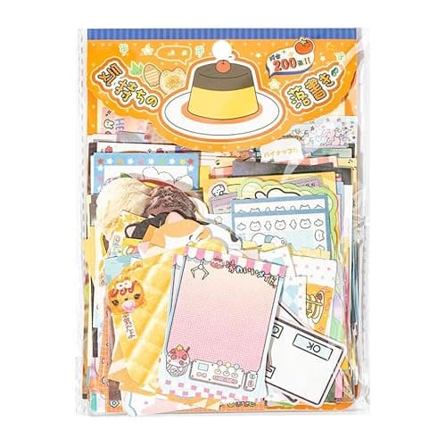 ffgguuiic Vintage Note Paper 200 Sheets Scrapbooking Decorative Paper Novelty Note Memo Pad for Scrapbooking Journal Planner thumbnail 8