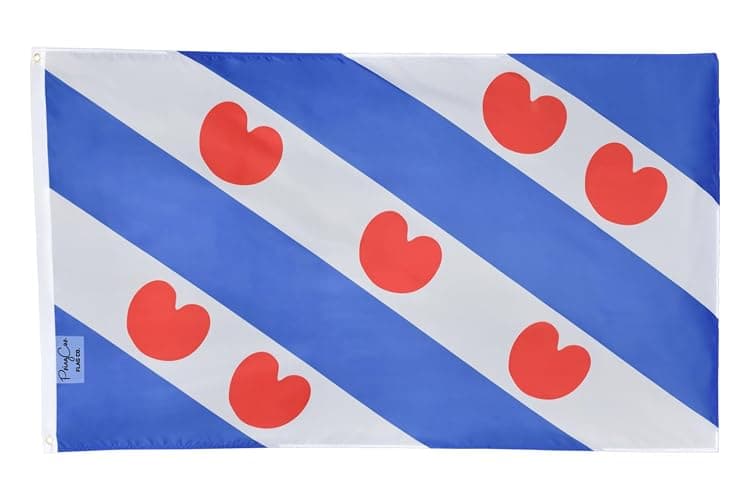  3x5FT Flag Netherlands Dutch Fryslan - Image 1
