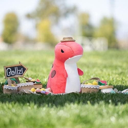 Bellzi T-Rex Cute Stuffed Animal Plush Toy - Adorable Soft Dinosaur Toy Plushies and Gifts - Perfect Present for Kids, Babies, Toddlers - Rexxi thumbnail 2