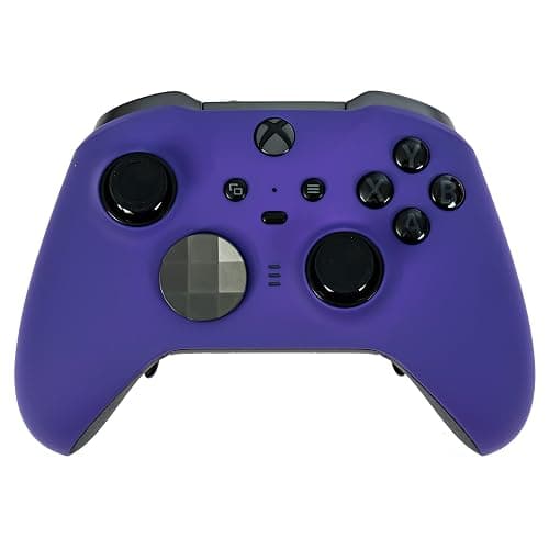 Xbox Elite Series 2 Custom Soft Touch Controller - Soft Touch Feel, Added Grip, Vibrant Purple Color - Compatible with Xbox One, Series X|S - Image 1