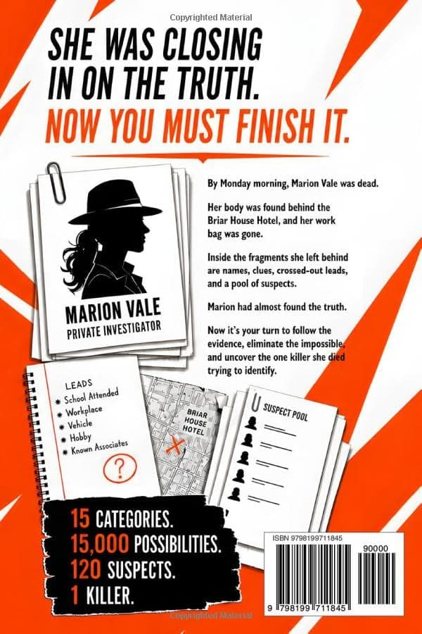 Eliminate!: A Murder Mystery Logic Puzzle Book thumbnail 2