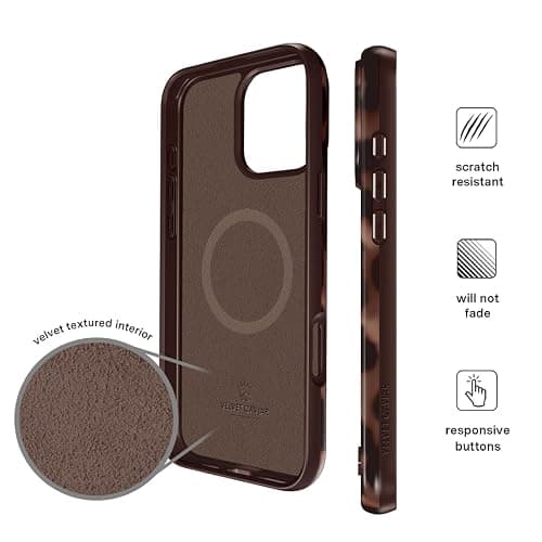 VELVET CAVIAR for iPhone 16 Pro Case - Compatible with MagSafe [10ft Drop Tested] - It Girl Leopard Print thumbnail 6