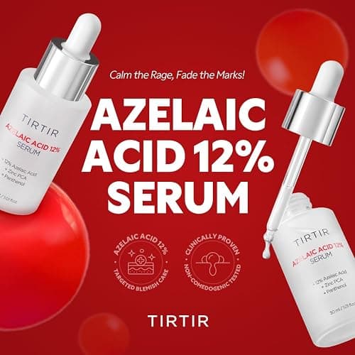 TIRTIR Azelaic Acid 12% Serum for Blemish-Prone Skin - Lightweight Hydrating Formula with Zinc PCA & Hyal-ZIP, Non-Comedogenic, Fragrance-Free, 30ml / 1.01 Fl Oz thumbnail 3