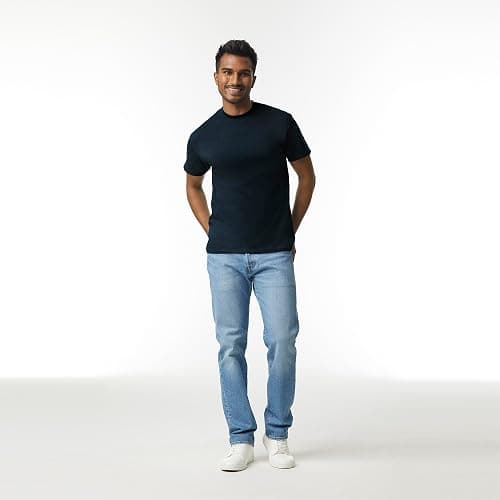 Gildan Mens Ultra Cotton T-Shirt, Style G2000, Multipack thumbnail 4