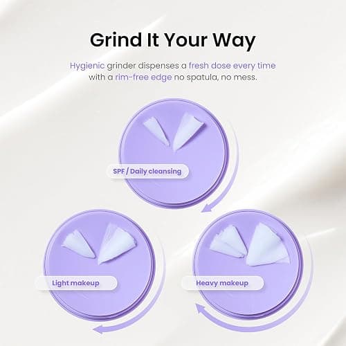 caraseoul Gentle Grinding Burro Struccante - Detergente Viso Coreana, BHA Acido Salicilico & Bakuchiol, Struccante Waterproof, Vasetto Twist-Up, Vegano, Delicato su Occhi e Pelli Sensibili (50ml) thumbnail 6