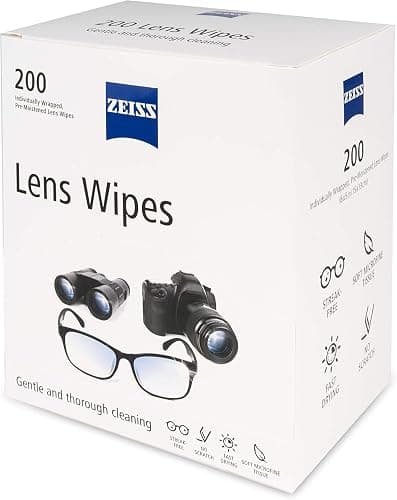 ZEISS Pre-Moistened Lens Cleaning Wipes, 200 Count thumbnail 3