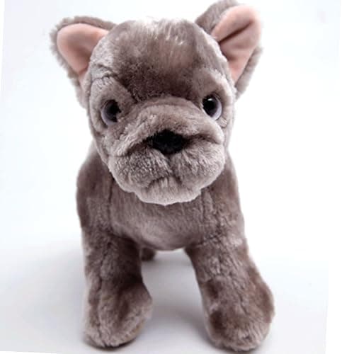 Lifelike French Bulldog Stuffed Animal Dog, 10 Inches Eco-Friendly Plush Soft Toy Dog for Kids/Boys/Girls/Women (French Bulldog) thumbnail 5