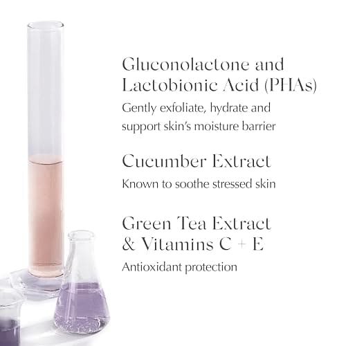 EXUVIANCE Gentle Daily Exfoliating Face Pads with PHA, Vitamin C and E Antioxidants, Green Tea and Cucumber Extracts, 60 pads thumbnail 5