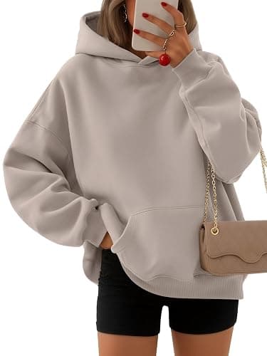 EFAN Womens Hoodies Oversized Sweatshirts Pullover Fleece Sweaters Long Sleeve Winter Fall Outfits Fashion Y2k Clothes - Image 1