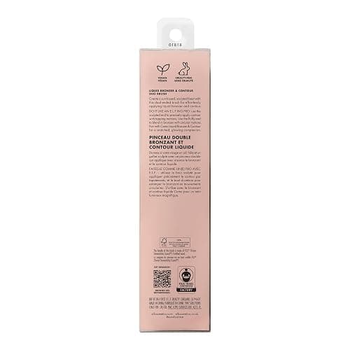 e.l.f. Liquid Bronzer & Contour Duo Brush, Silky Highly Pigmented Formula with Dual-ended Makeup Brush, Synthetic Bristles, 100% Vegan and Cruelty-Free thumbnail 5