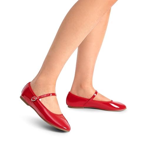 DREAM PAIRS Women's Ballet Flats Mary Jane Shoes, Round Toe Comfortable Dressy Casual Slip-on Work Daily Soft Flat Shoes thumbnail 8