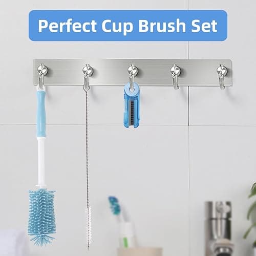 UXIETIN 3 Pack Water Bottle Cleaner Kit for owala 24oz/32oz/40oz,owala Brush and Straw Cleaner, Straw Cleaner Compatible with owala Water Bottle,owala Accessories thumbnail 7