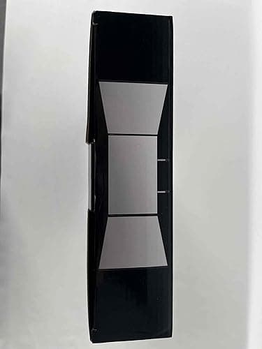 JUSRON 360 Viewing Angle Self Hair Cutting Mirror, Clear Anti-Fog HD Glass, USB Rechargeable, Easy to Use, Height Adjustable, Portable, Good Choice for Gifts - Black With Led thumbnail 14