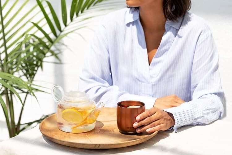 Ember Temperature Control Smart Cup, 6 oz, App-Controlled Heated Coffee Cup, Espresso Mug with 90 Min Battery Life, Copper thumbnail 5