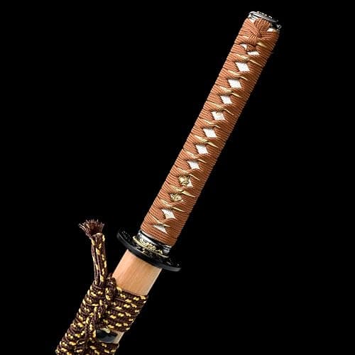 Handmade Katana,Japanese Samurai Sword Katana,1040/1060/1095 Damascus Steel,T10 High Carbon Steel Clay Tempered,Full Tang thumbnail 8