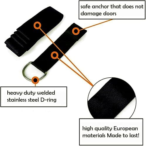 tchrules Door Leg Stretcher, Door Flexibility & Stretching Leg Strap - Great for Ballet Cheer Dance Gymnastics or Any Sport Leg Stretcher Door Flexibility Trainer Premium Stretching Equipment thumbnail 4