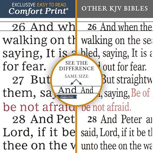KJV Holy Bible: Gift and Award, Pink Leather-Look, Red Letter, Comfort Print: King James Version thumbnail 15