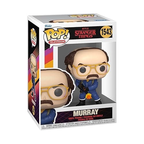 Funko Pop! TV: Stranger Things - Murray Bauman - Collectable Vinyl Figure - Gift Idea - Official Merchandise - Toys for Kids & Adults - TV Fans - Model Figure for Collectors and Display - Standard Size - Multicolour