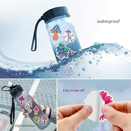 (200pcs) stoner/psychedelic waterproof stickers thumbnail 3