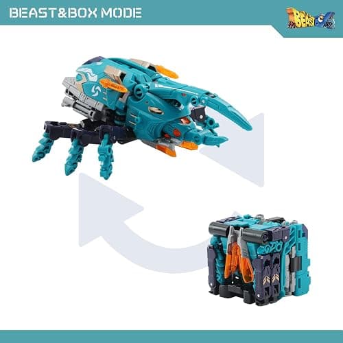52TOYS BEASTBOX BB-40ZE Zephyr Deformation Toys Action Figure, Converting Toys in Mecha and Cube, Perfect Birthday Party Gift for Teens and Adults thumbnail 5