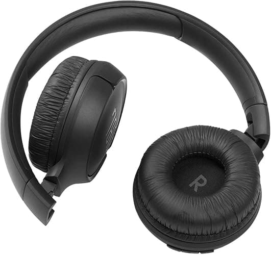 JBL Tune 510BT: Wireless Bluetooth On-Ear Headphones with Purebass Sound - with Cleaning Cloth - Black thumbnail 3