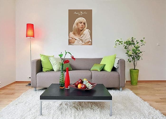 Scorpio Posters Billie Eilish - Happier Than Ever Poster - Officially Licensed - 24" x 36" thumbnail 2