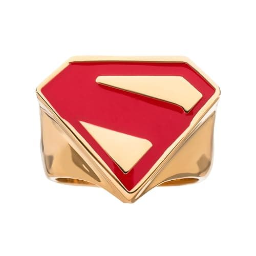 SalesOne Superman Logo Signet Ring thumbnail 5