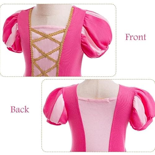 Dressy Daisy Toddler and Little Girls Princess Dress Up Clothes for Halloween Birthday Party Everyday Outfit Play Wear thumbnail 5