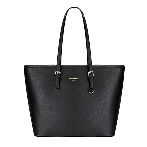 LIRENSHIGE Handbags for Women, Tote Bag Soft PU Leather Large Capacity Ladies Handbag Womens Top Handle Shoulder Bag For women Black Handbag - Image 1