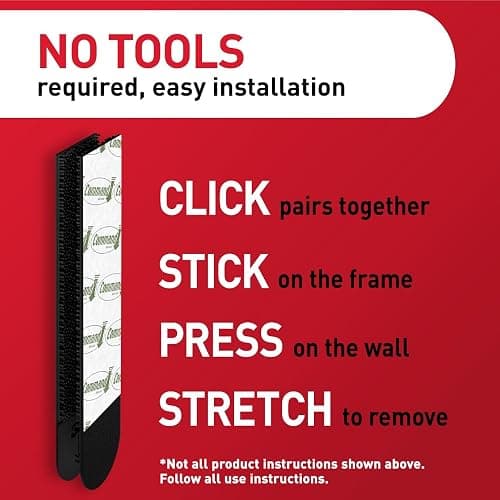 Command 10 lb Medium Picture Hanging Strips 16 Pairs (32 Command Strips), Damage-Free Hanging Picture Hangers, No Tools Great for Christmas Decorations thumbnail 7
