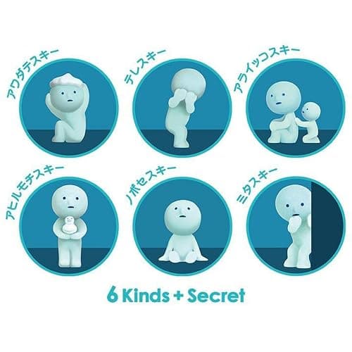 Dreams Smiski Glow In The Dark Figure, Bath Series, Random Style, 1 Pack thumbnail 5