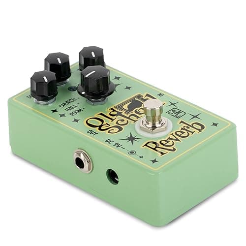 Caline CP-512 Old School Digital Reverb Guitar Effects Pedal (Room, Hall, Church) Aluminum Alloy Casing thumbnail 6