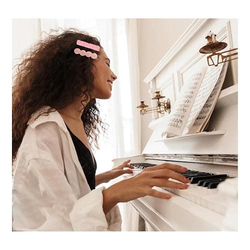 3 pack Hair Clips for Girl and Women 2.36 inch Fashion Hair Clips Set Pearl Acrylic Resin Hair Accessories for Thick Hair thumbnail 7