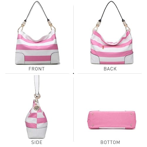 Dasein Hobo Purses for Women Soft PU Leather Handbags Slouchy Hobo Bags Shoulder Bag Top Handle Tote thumbnail 3