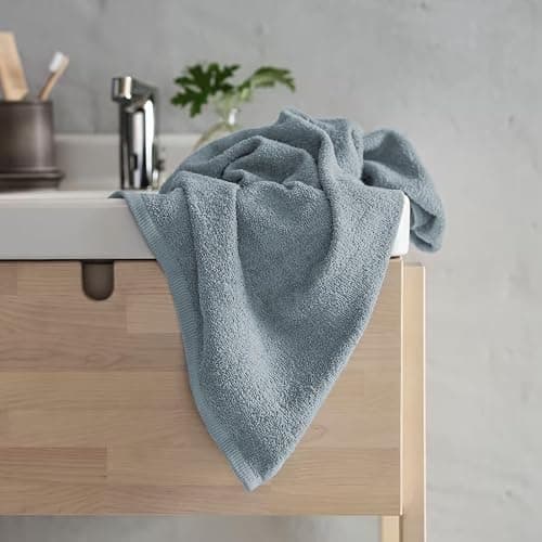 Delara 100% Organic Cotton Towels 650 GSM Plush Feather Touch Quick Dry Bath Towel, Pack of 4 GOTS Certified, Oeko-Tex Green Certified, Organic Cotton Bath Towel, 30"X58" thumbnail 4