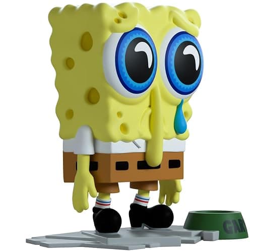 Youtooz Sad Spongebob 4" Vinyl Figure, Collectible Sad Spongebob from Spongebob Squarepants Collection thumbnail 3