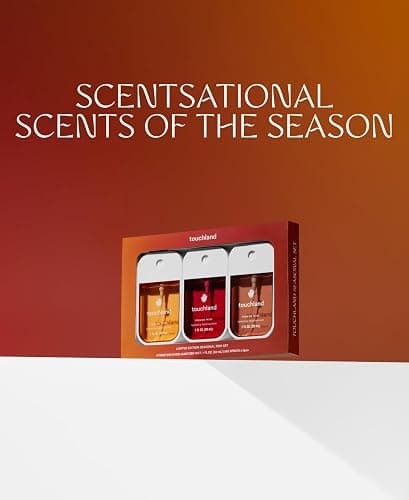 Touchland Hydrating Hand Sanitizer Spray, Limited Edition SEASONAL 3-PACK (Caramel, Pumpkin, Peppermint), Hydrating Mist, 1FL OZ Travel Size thumbnail 7