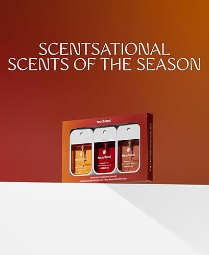 Touchland Hydrating Hand Sanitizer Spray, Limited Edition SEASONAL 3-PACK (Caramel, Pumpkin, Peppermint), Hydrating Mist, 1FL OZ Travel Size thumbnail 8