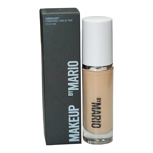 MAKEUP BY MARIO SurrealSkin Liquid Foundation, Liquid Formula, Vegan, Long-wearing coverage, Hydrating, Natural Finish, Size 30 mL (4C - light with cool undertone) - Image 1