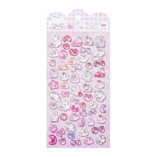 Embossed Animal Sticker Cartoon PVC Resin for Scrapbooking Notebook Journal Phone Cover Luggage Rewarding Color thumbnail 6