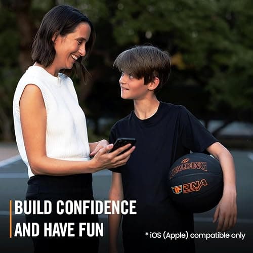 Spalding TF DNA Smart Basketball + 1 Yr App Subscription Bundle I iOS Compatible Only I All Surface Material thumbnail 7